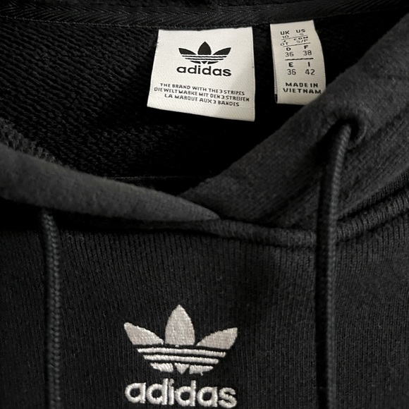 Adidas cropped hoodie - Picture 2 of 2